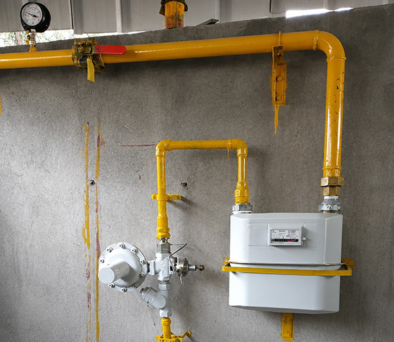 Industrial Gas Pipeline