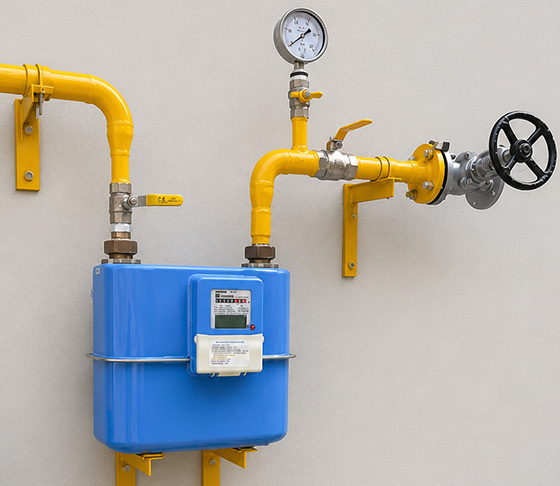 Gas Flow Meter Installation