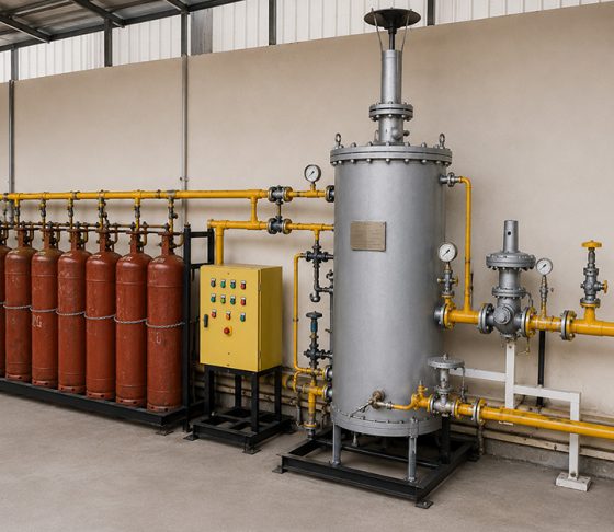 ECCS Burners LPG Gas Bank VOT Fitting